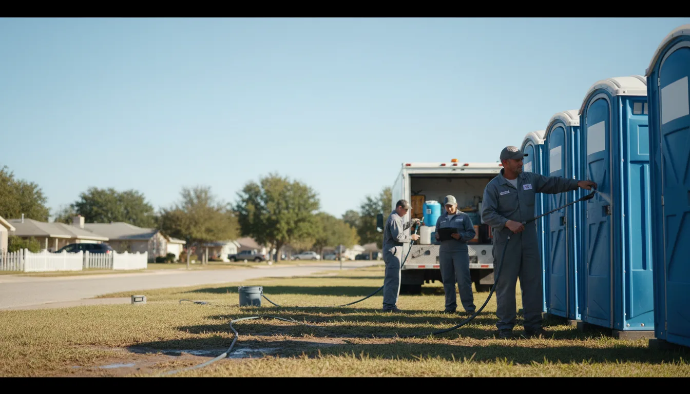Long-Term Portable Toilet Rental in New Liberty, IA near me